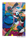 Tea Towel - Wrens