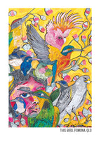 Tea Towel - Sunshiney Flowers