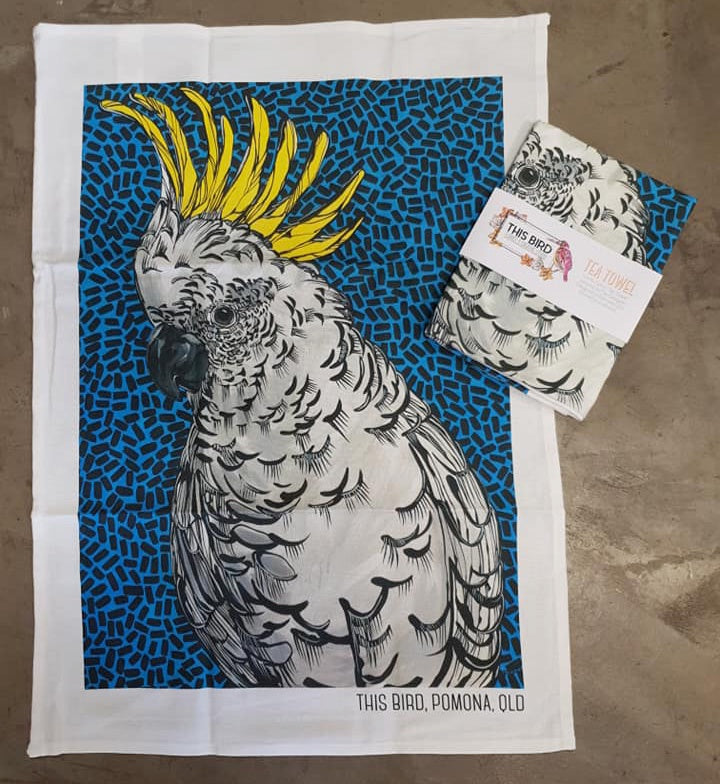 Tea Towel - Sulphur Crested