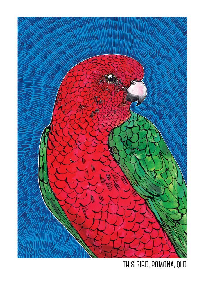 Tea Towel - King Parrot