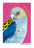 Tea Towel - Pale Head