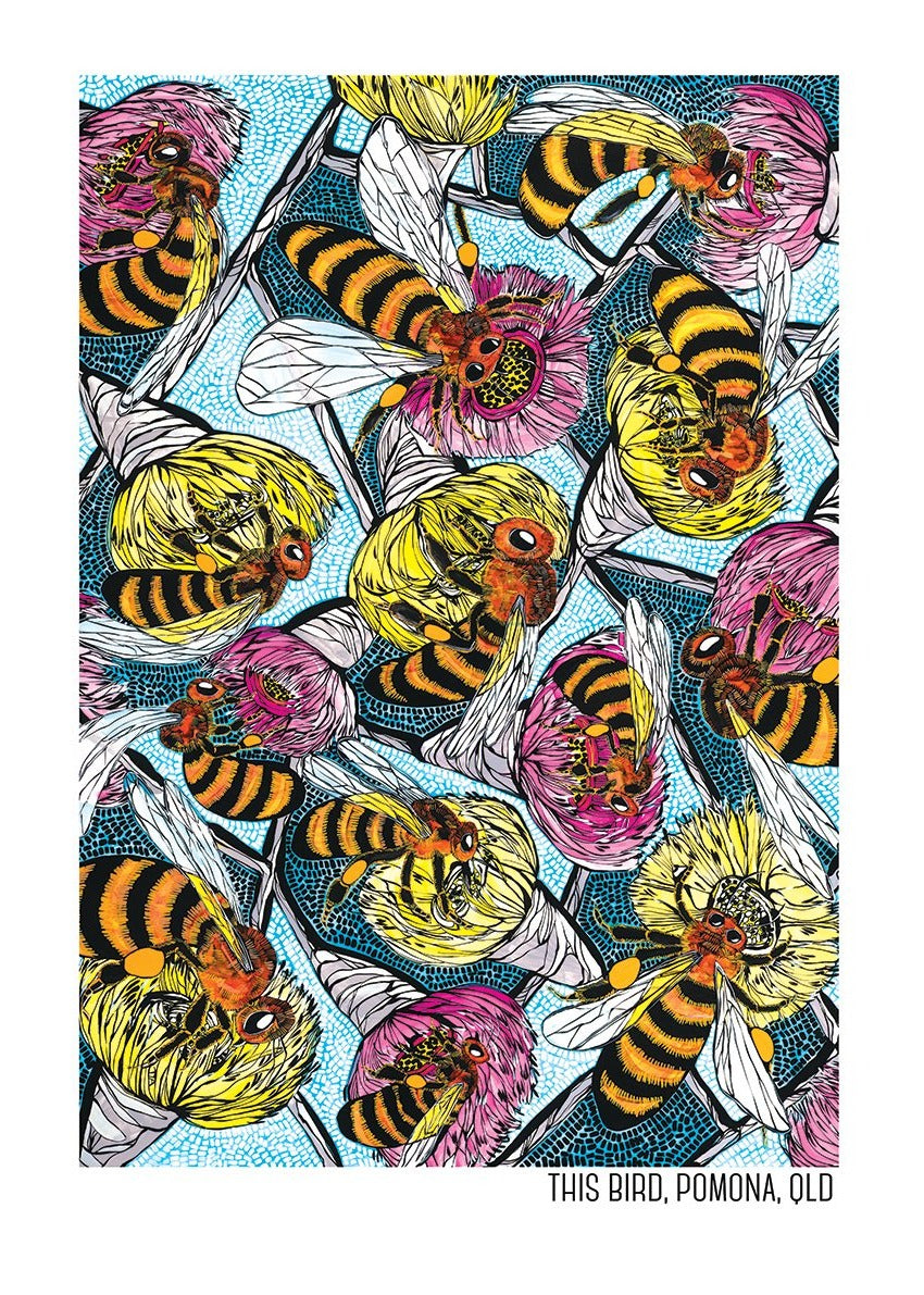 Tea Towel - Bees