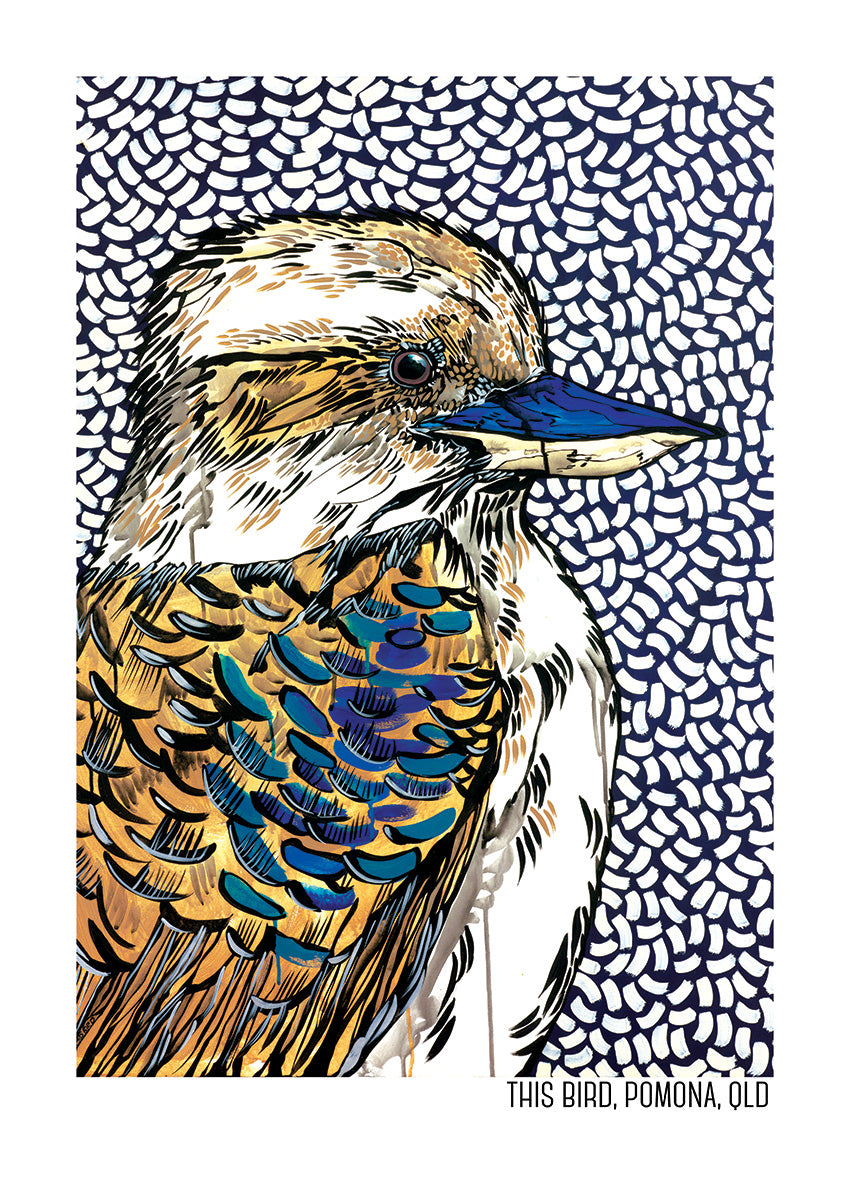 Tea Towel - Kookaburra