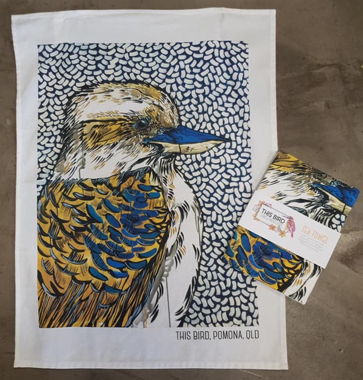 Tea Towel - Kookaburra